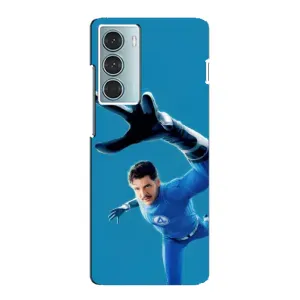 Чохол з принтом Фантастична четвірка для Motorola MOTO G200 (Містер Фантастік супергерой)