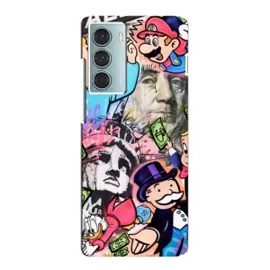 Чохли з крутими принтами для Motorola MOTO G200 - (PREMIUMPrint) (Monopoly man)