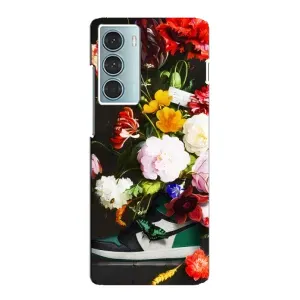 Бренднові Чохли для Motorola MOTO G200 - (PREMIUMPrint) (Nike цветы)