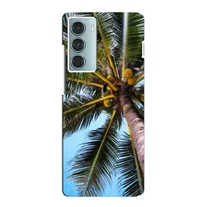 Силіконовий чохол з КАРТИНКАМИ літо для Motorola MOTO G200 (AlphaPrint) (Пальма)