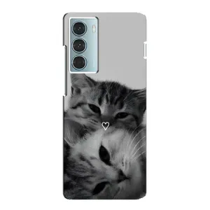 Чохол з малюнком кіт на Motorola MOTO G200 (Пара котів)