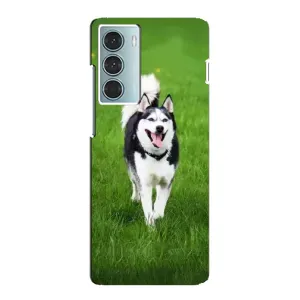 Чехол с принтом «Радостный Хаски» для Motorola MOTO G200