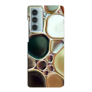 Мраморний чехол на Motorola MOTO G200 (VPrint) (Радужний Мрамор)
