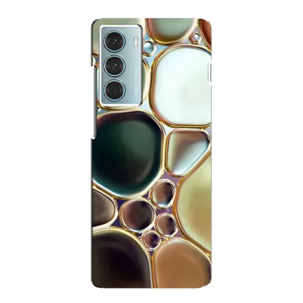 Чехол с принтом «Радужный Мрамор» для Motorola MOTO G200