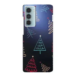 Чохол з принтом «Різдвяні ялинки» для Motorola MOTO G200