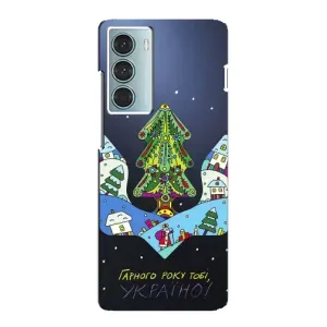 Чохол з принтом «Різдвяний герб» для Motorola MOTO G200