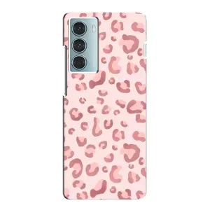 Чохол з розовим принтом для Motorola MOTO G200 (Рожевий леопард)