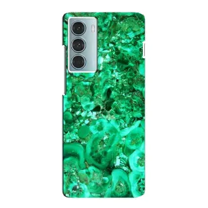Мраморний чехол на Motorola MOTO G200 (VPrint) (Салатовий Мрамор)