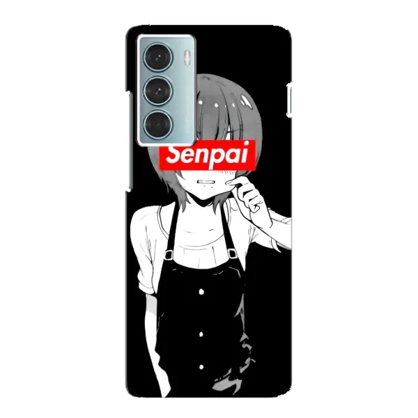 Чехол с принтом «Senpai» для Motorola MOTO G200