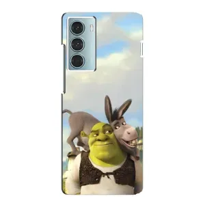 Чохол з мультфільмом Шрек на Motorola MOTO G200 (Шрек та Осел)