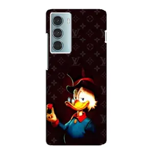 Чехли для Motorola MOTO G200 - Скрудж МакДак Louis Vuitton (PREMIUMPrint) (Скрудж з ботліантом)
