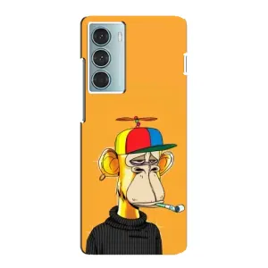 Чехлы с Обезьянами NFT для Motorola MOTO G200 (AlphaPrint) (Скучающая Обезьяна NFT)