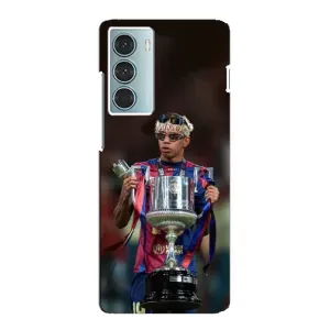 Чохол з футболістом Ламін Ямаль Motorola MOTO G200 (Ямаль з кубком)