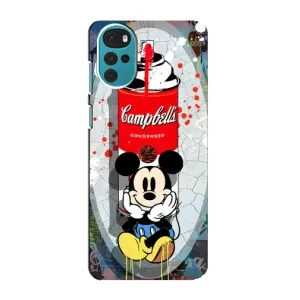 Чохол Disney Mouse Motorola MOTO G22 (PREMIUMPrint) (Американський Маус)