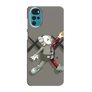 Чохли для Motorola MOTO G22 - Bearbrick Louis Vuitton (PREMIUMPrint) (Беарбрік Джордан)