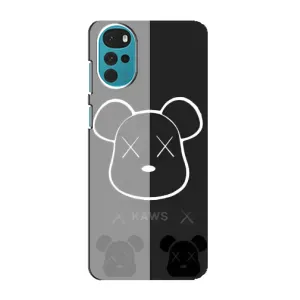 Чохли для Motorola MOTO G22 - Bearbrick Louis Vuitton (PREMIUMPrint) (БеарБрік очі)