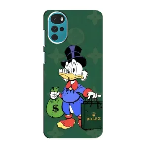 Чехли для Motorola MOTO G22 - Скрудж МакДак Louis Vuitton (PREMIUMPrint) (Богата Утка)