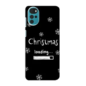 Чехол с принтом «Christmas loading» для Motorola MOTO G22