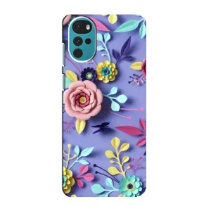 Чохли з квітами для Motorola MOTO G22 (VPrint) (Дизайн квітів)