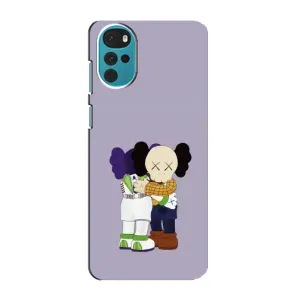 Чохли для Motorola MOTO G22 - Bearbrick Louis Vuitton (PREMIUMPrint) (Дружба Беарбрік)