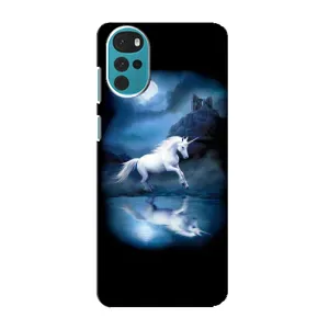 Чохол для Моторола MOTO G22 - (Єдинорожки - Новинки) (AlphaPrint) (Єдиноріг)