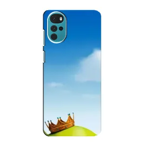 Чохол з мультфільмом Шрек на Motorola MOTO G22 (Голова Шрека)