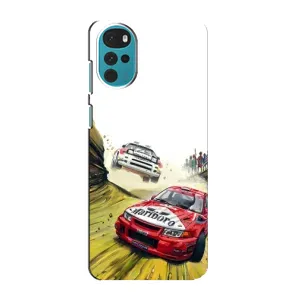 Чохли з Машинами на Моторола MOTO G22 (VPrint) (Гоночні Тачки)