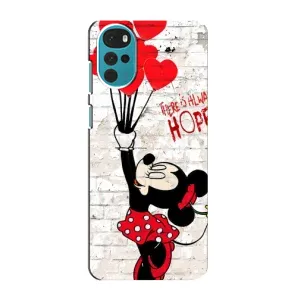 Чохол Disney Mouse Motorola MOTO G22 (PREMIUMPrint) (Heart Minni)