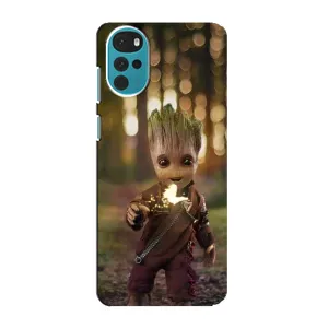 Чохол МАРВЕЛ для Моторола MOTO G22 (AlphaPrint) (I am Groot)