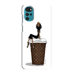 Чохли Луі Вітон для Motorola MOTO G22 (AlphaPrint - LOUIS VUITTON) (кава LOUIS VUITTON)