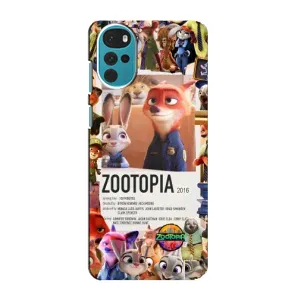 Чохол Зоотрополіс на Motorola MOTO G22 (Постер Зоотрополіс)