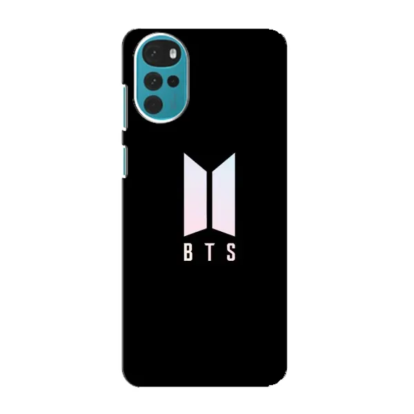 Чехол с принтом «Лого BTS» для Motorola MOTO G22 Чехол с принтом «Лого BTS» для Motorola MOTO G22
