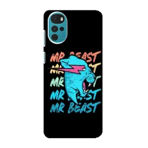 Чохли Містер Біст для Моторола MOTO G22 (logo Mr beast)