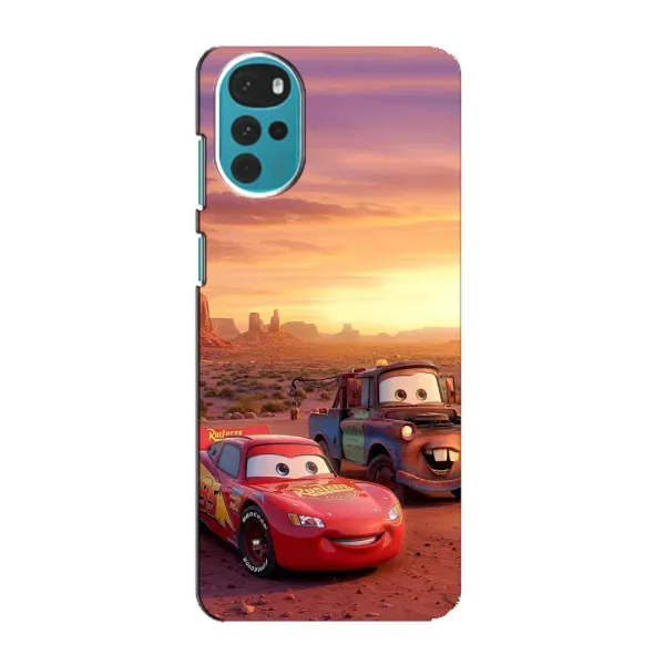 Чехол с принтом «Маквин и Метр» для Motorola MOTO G22 Чехол с принтом «Маквин и Метр» для Motorola MOTO G22
