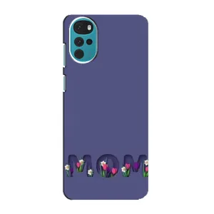 Чохли для мами на Motorola MOTO G22 (Мама в квітах)