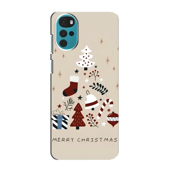 Чехол с принтом «Merry Christmas» для Motorola MOTO G22