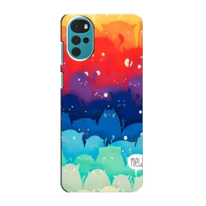 Чохол на Моторола MOTO G22 з Котиками (VPrint) (Mew)