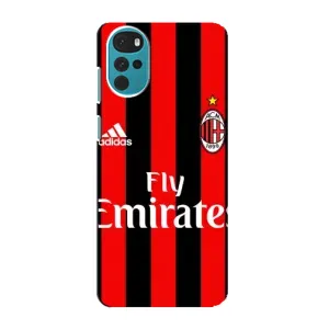 Чехлы для Motorola MOTO G22 (VPrint) - Футбольные клубы (Milan)