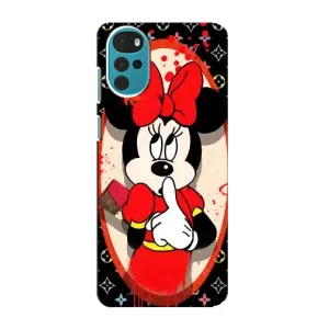 Чохол Disney Mouse Motorola MOTO G22 (PREMIUMPrint) (Мінні Маус ЛВ)