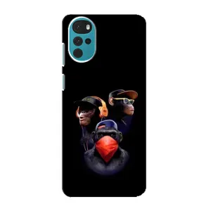 Чохол з Мавпами Motorola MOTO G22 - (AlphaPrint)