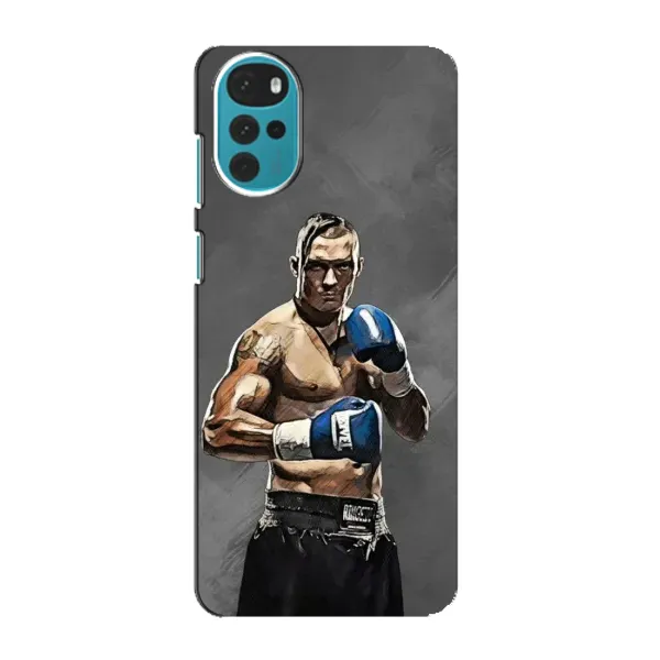 Чехол с принтом «Александр Усик» для Motorola MOTO G22