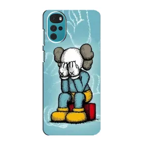 Чохли для Motorola MOTO G22 - Bearbrick Louis Vuitton (PREMIUMPrint) (Плач Bearbrick)