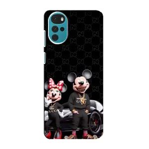 Чохол Disney Mouse Motorola MOTO G22 (PREMIUMPrint) (Родина Маусів)
