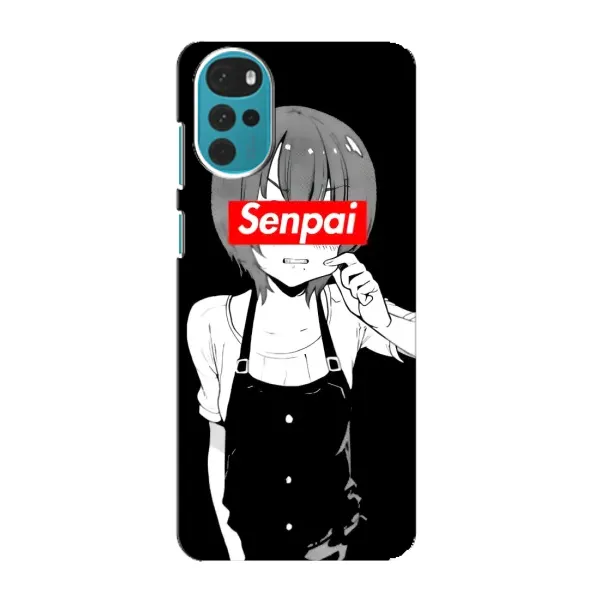 Чехол с принтом «Senpai» для Motorola MOTO G22
