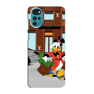 Чехли для Motorola MOTO G22 - Скрудж МакДак Louis Vuitton (PREMIUMPrint) (Скрудж ЛВ)