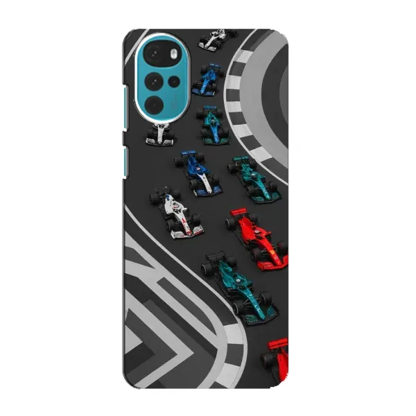 Чохол з принтом «Траса Ф1» для Motorola MOTO G22
