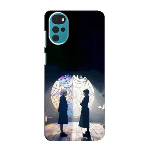 Чохли Венсдей на Motorola MOTO G22 Уенсдей (AlphaPrint) (Венздей та Інід)
