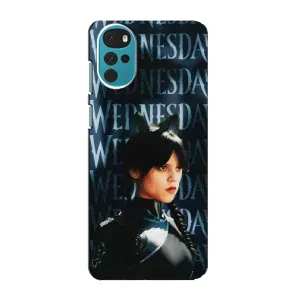 Чохли Венсдей на Motorola MOTO G22 Уенсдей (AlphaPrint) (Венздей кішка)