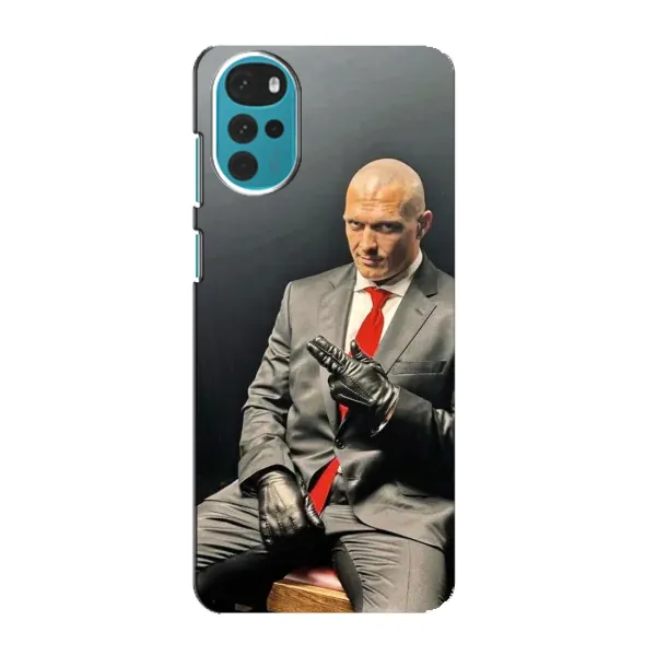 Чехол с принтом «Усик Hitman» для Motorola MOTO G22