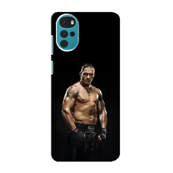 Чехол с принтом «Чемпион Александр Усик» для Motorola MOTO G22